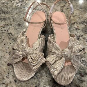 Dahlia Ankle Strap Knotted Sandal (Women Size 7) Loeffler Randall